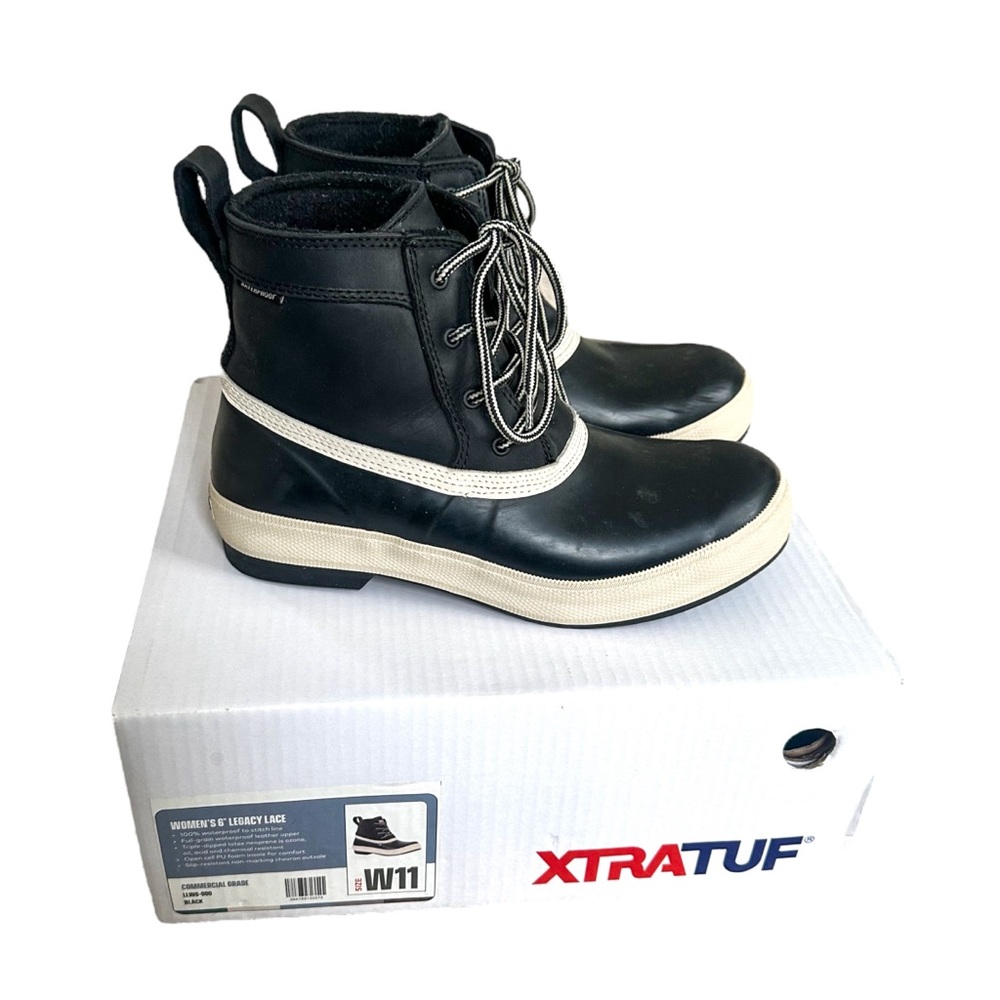 Xtratuf Women's 6 in Legacy Lace Boot Size 11 Black